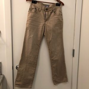 Rock & Republic Straight Fit Khaki Jeans - 29 x 30